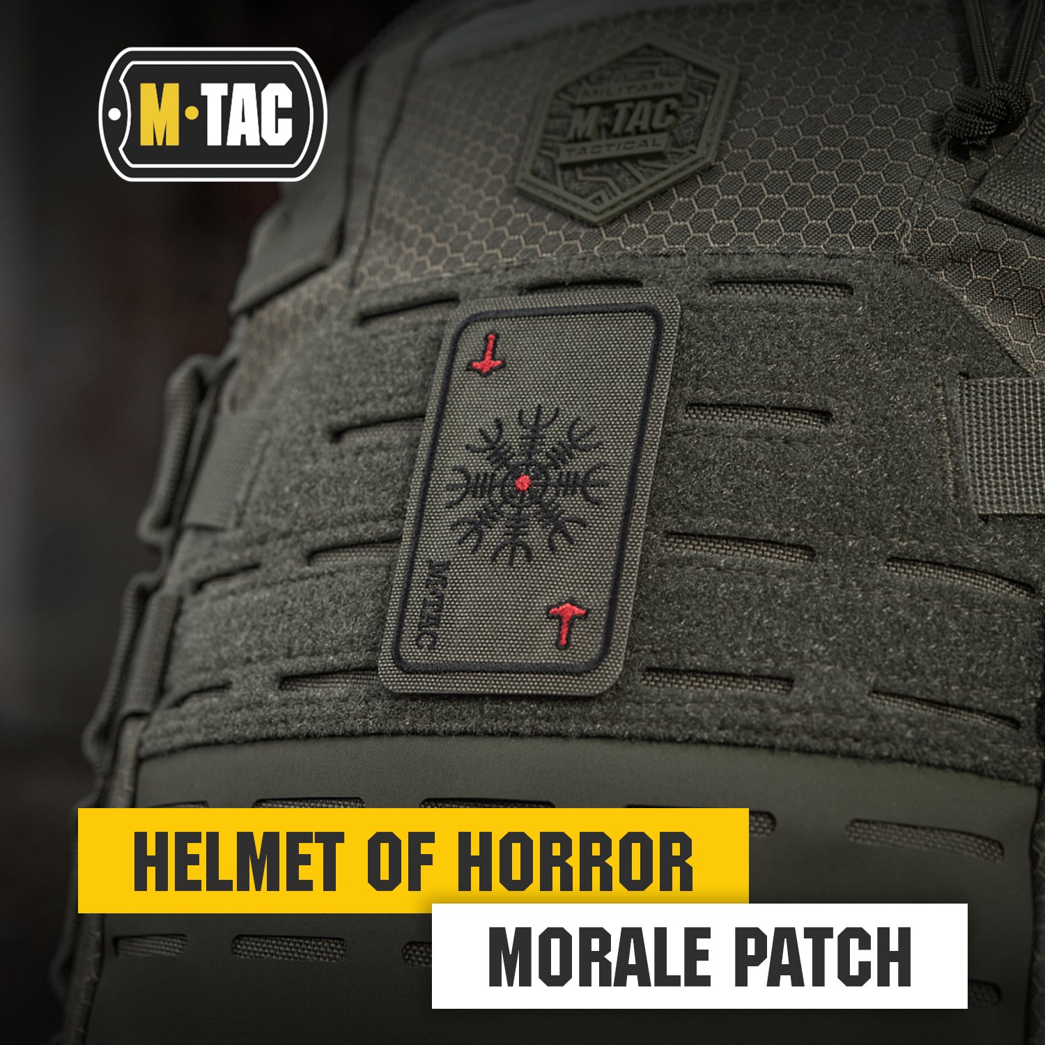M-Tac Helm of Awe Embroidered Patch