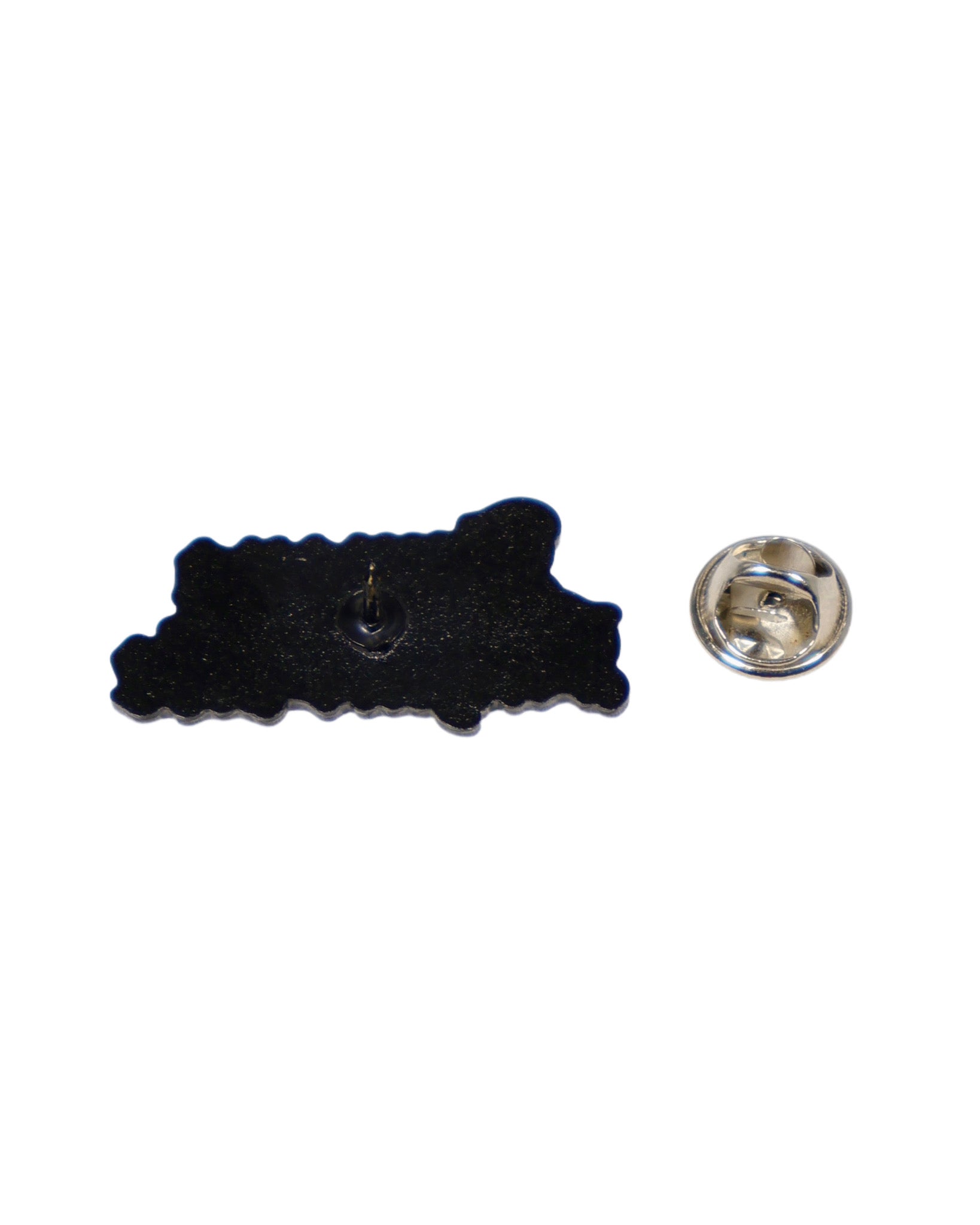 White Demons Behind Me Enamel Pin