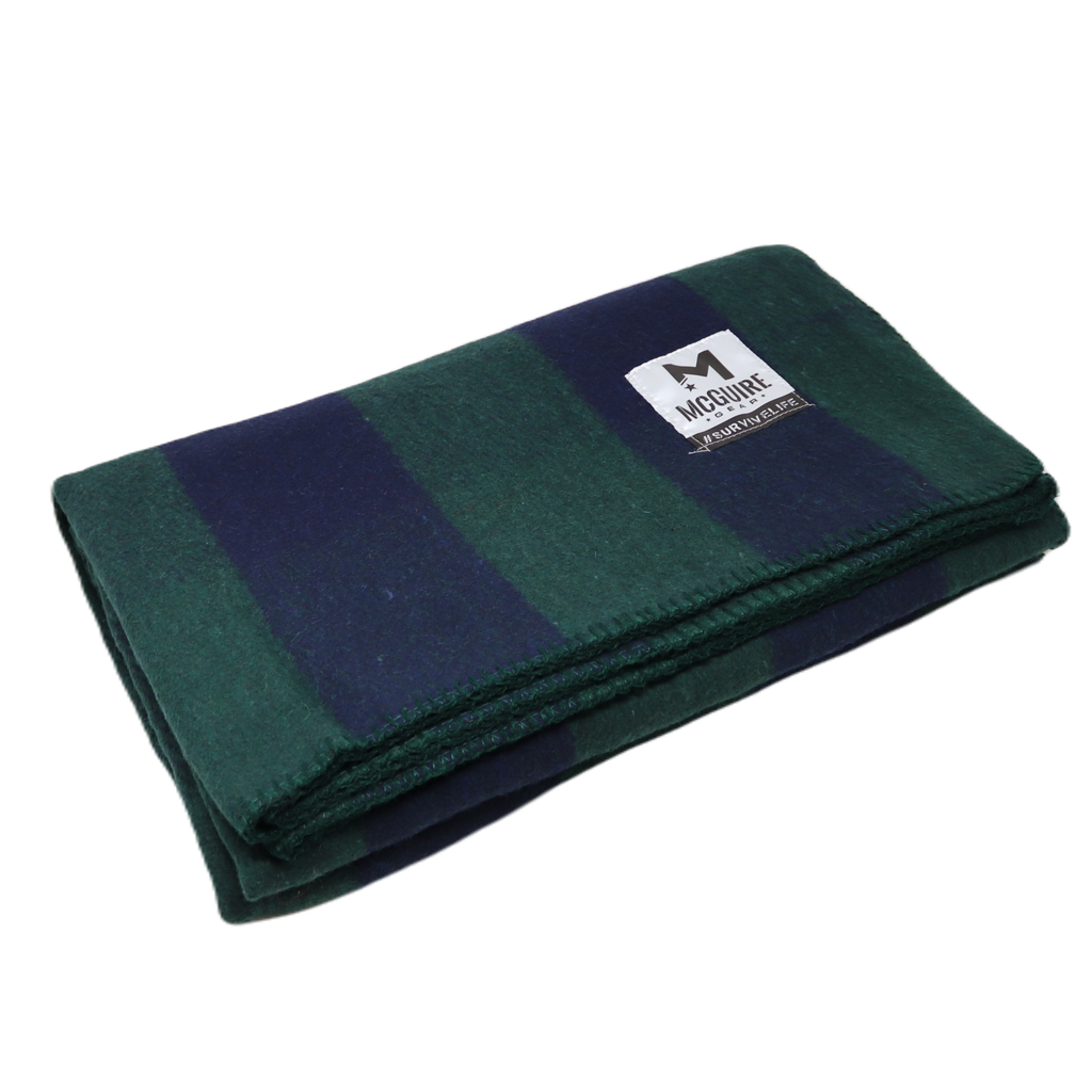 Bunkhouse Plaid Wool Camping Blanket