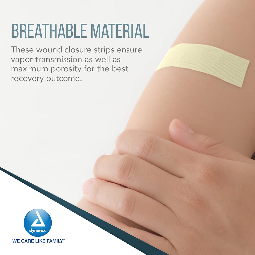 1/4" x 4" SecureStrip Adhesive Wound Closures, 10 per pouch