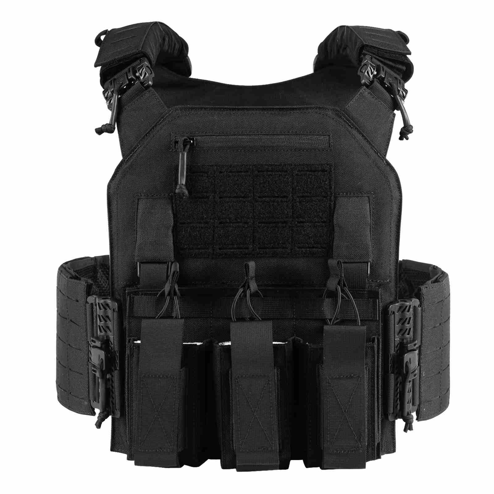 Votagoo Tactical Vest 601 Laser Cut Molle Adjustable Plate Carrier Military Gear