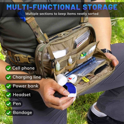 Votagoo Tactical Lightweight Running Hydration Vest with 2L Water