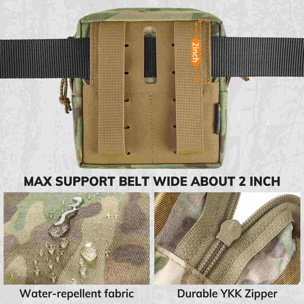 Votagoo GP Pouch MOLLE General Purpose Admin Pouches Small Utility EDC Pouch