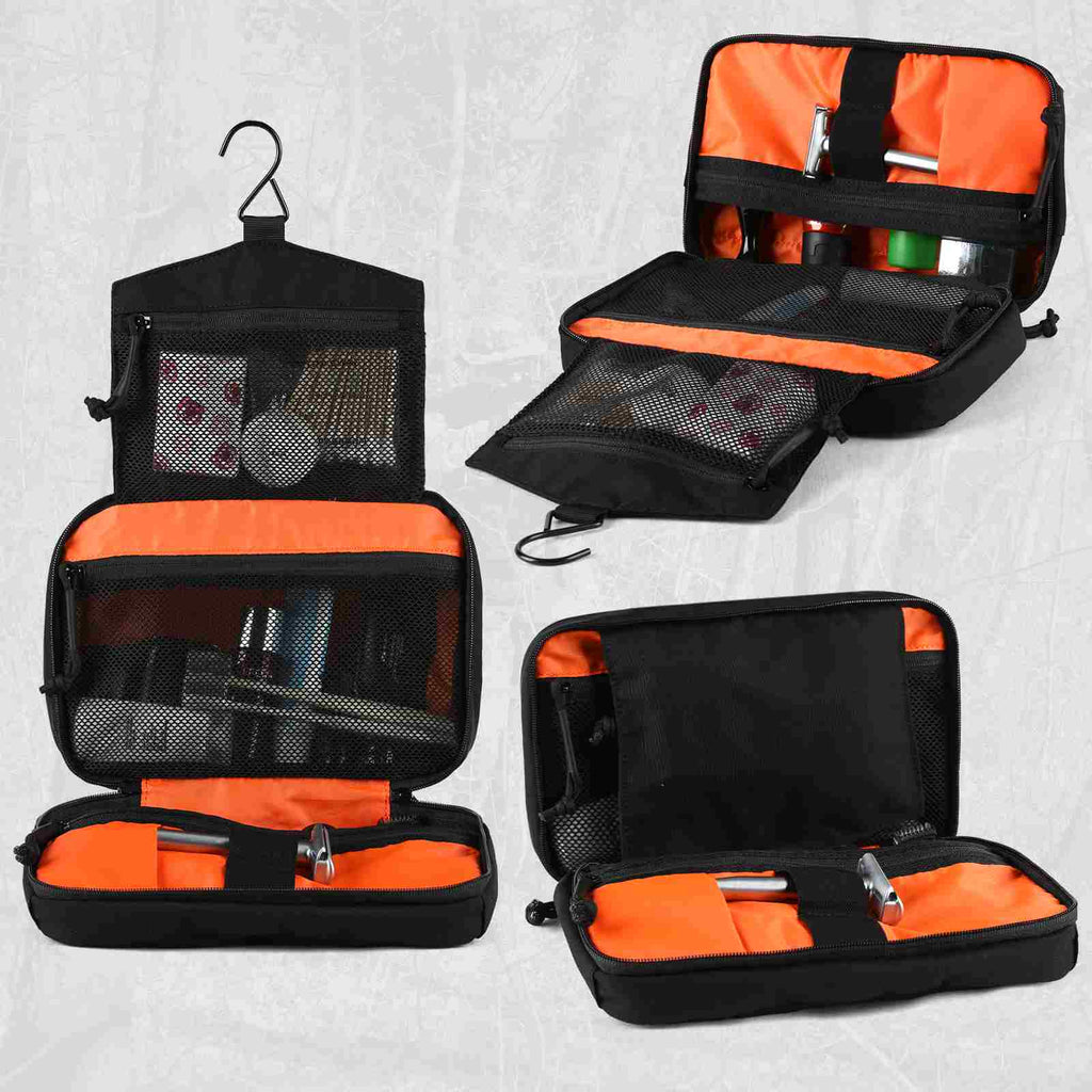 Votagoo Large Capacity Hanging Toiletry Bag Waterproof Makeup Cosmetic Bag Portable Travel Organizer