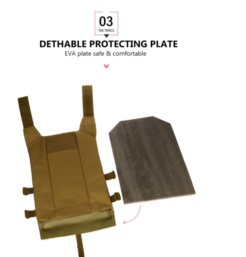 Tactical Plate Carrier for Ultimate Protection and Comfort