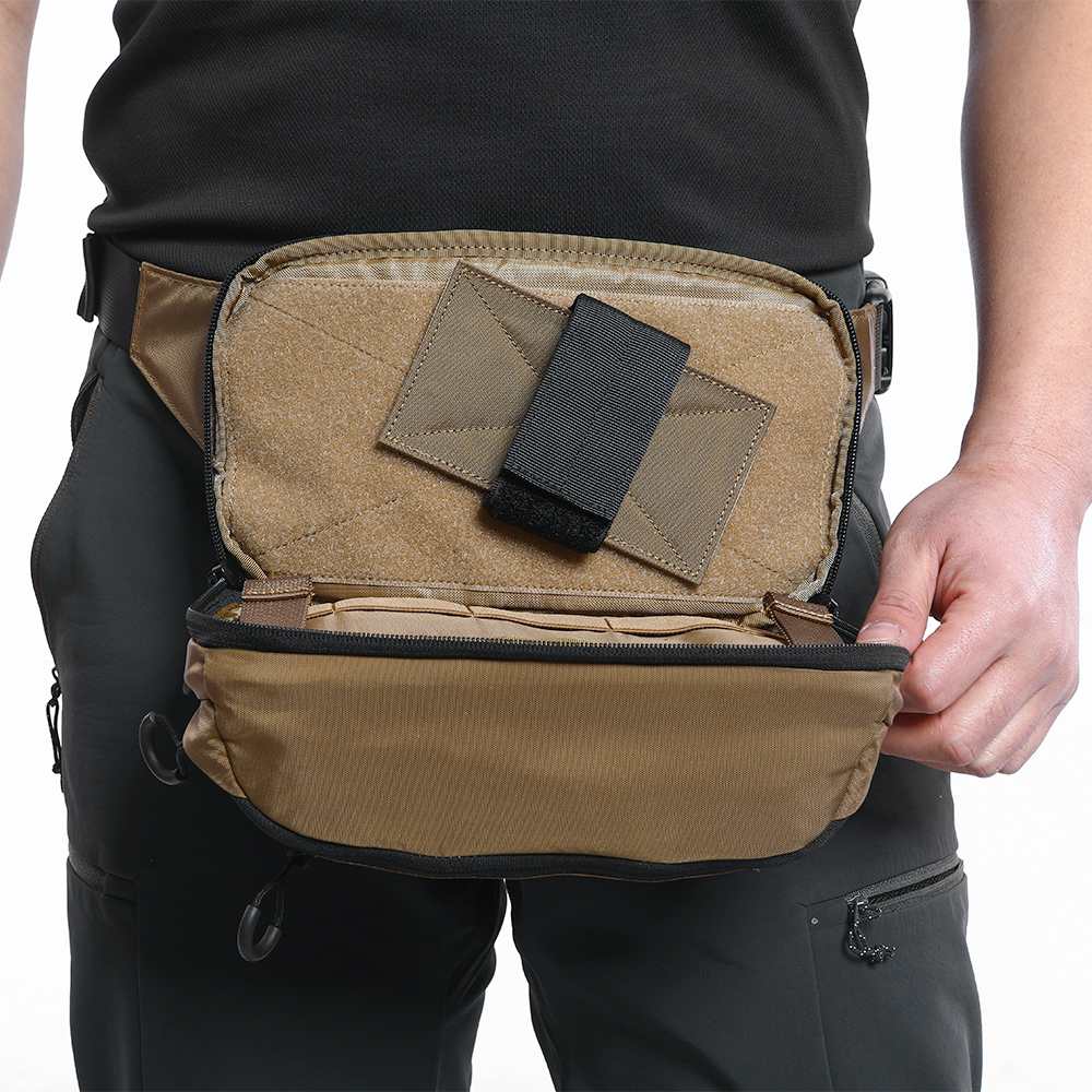 Votagoo Tactical CCW Fanny Bag Adjustable Waist Belt Tactical Waist Bag Handgun Pouch