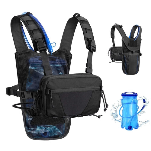 Votagoo Tactical Lightweight Running Hydration Vest with 2L Water