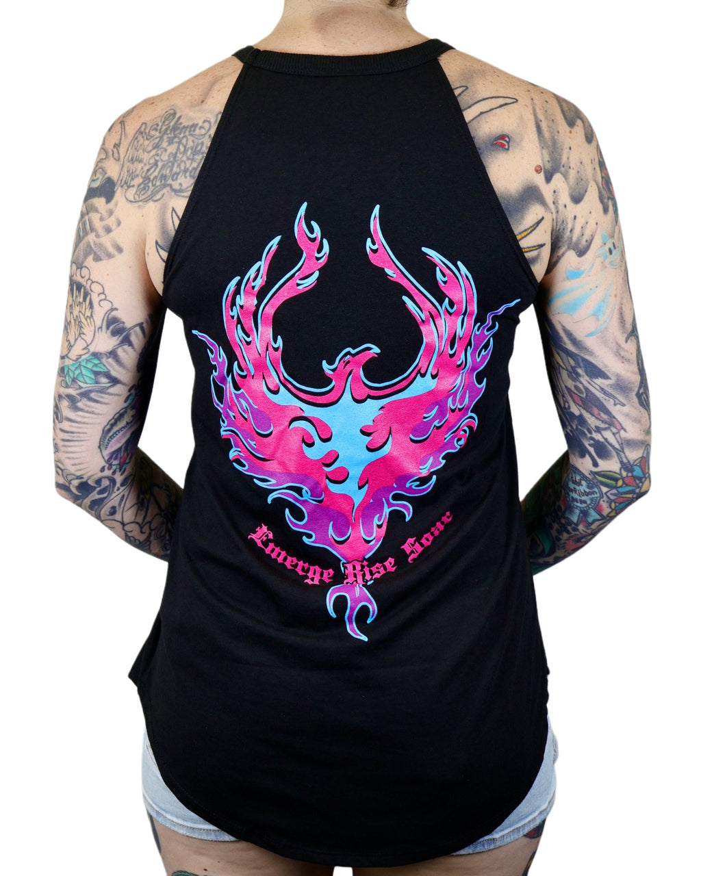 Women's "Phoenix Rising" Rocker Tank Top