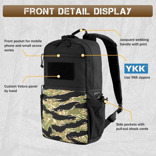 Votagoo 8005 Outdoor Combat Hiking Bag Camping Camouflage Tactical
