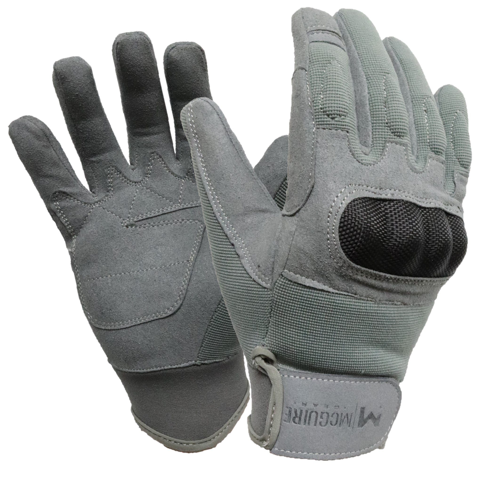 McGuire Gear Full Finger Hard Knuckle Glove