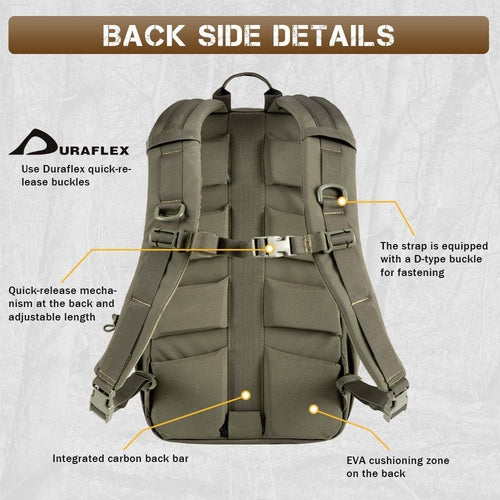 Votagoo 8005 Outdoor Combat Hiking Bag Camping Camouflage Tactical