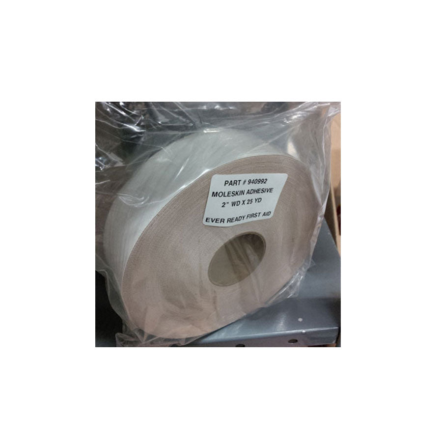 Moleskin, Premium Grade, 2" x 25 yd. roll - 1 roll / pack