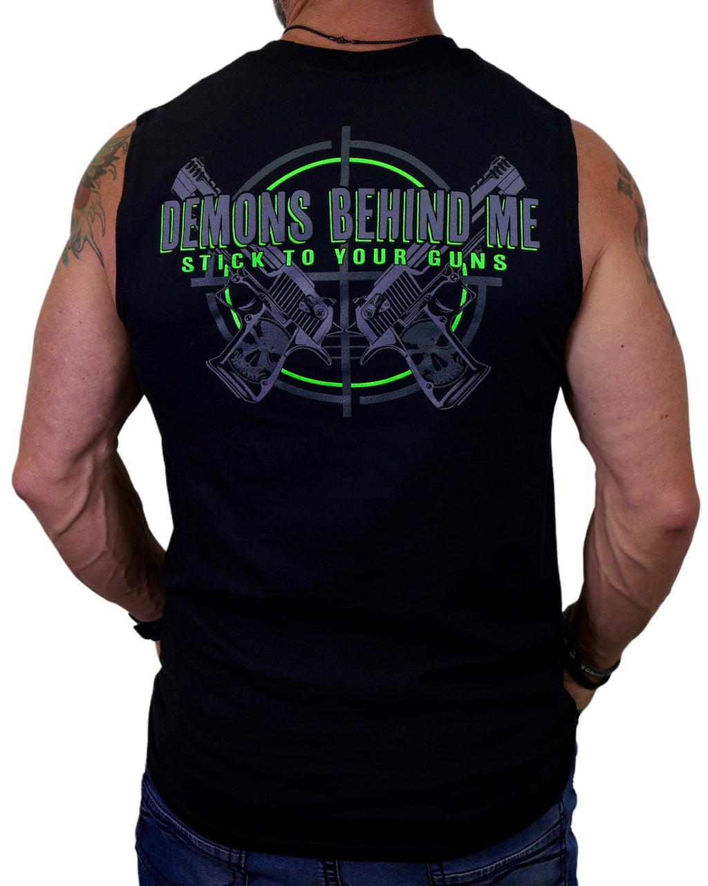 NEW "Hand Cannon" Cut-off Tee