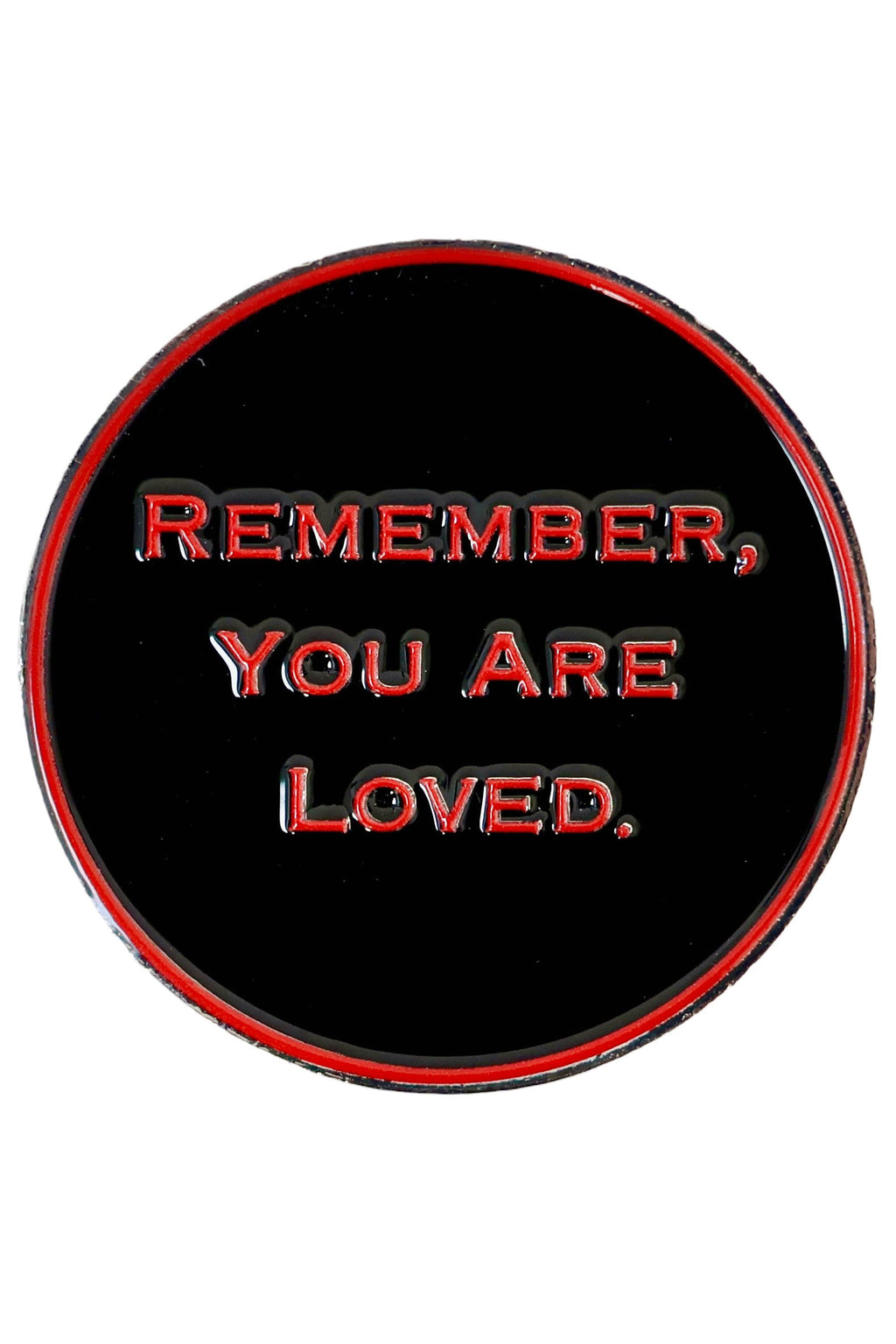 Heart Skull Two-Sided, 3D Logo Challenge Coin