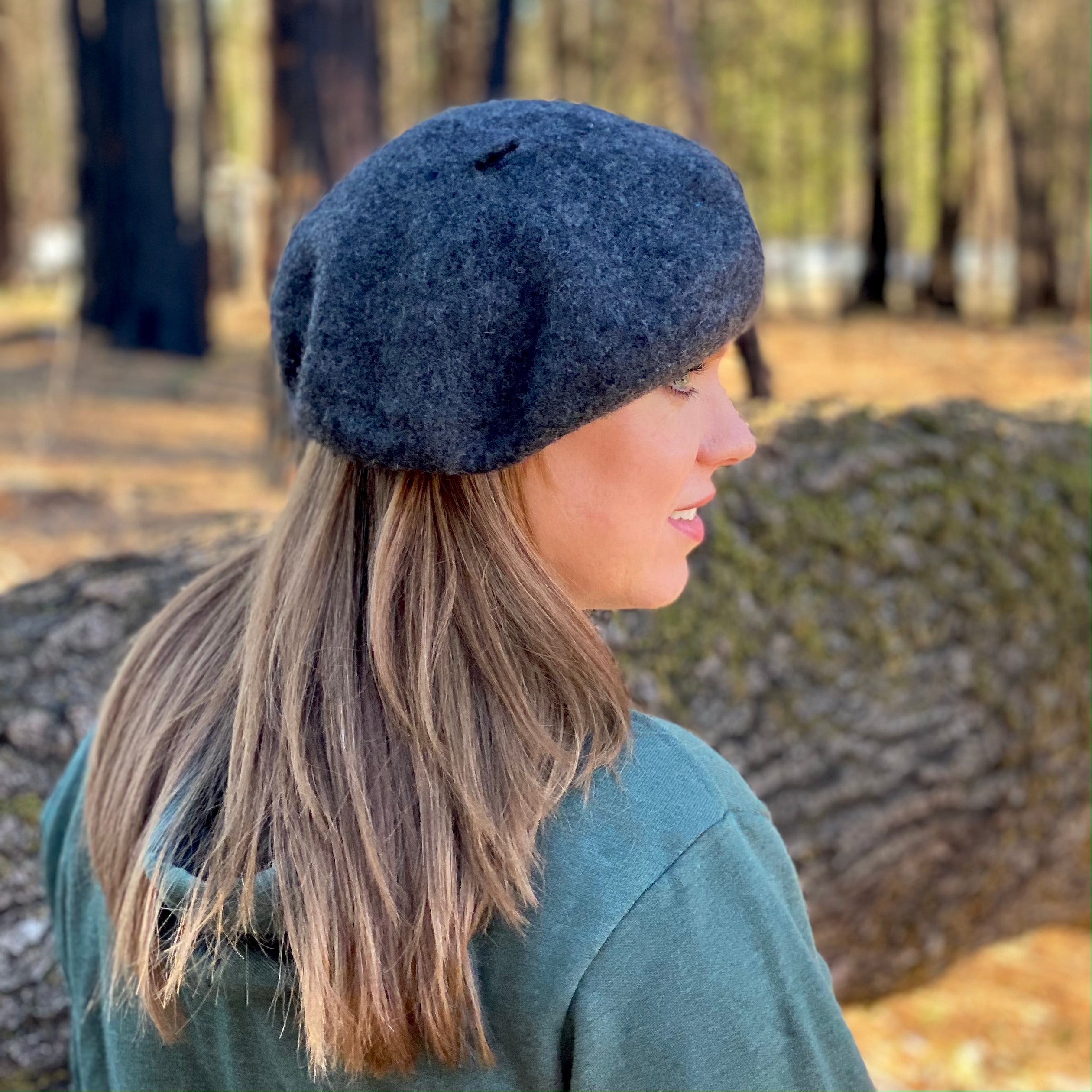 Wool Blend Felt Tam O'Shanter - Scottish Bonnet, Beret Hat - Now in 9 Colors!