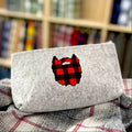 Beard Collection Embroidered Man Bags for Grooming Kit