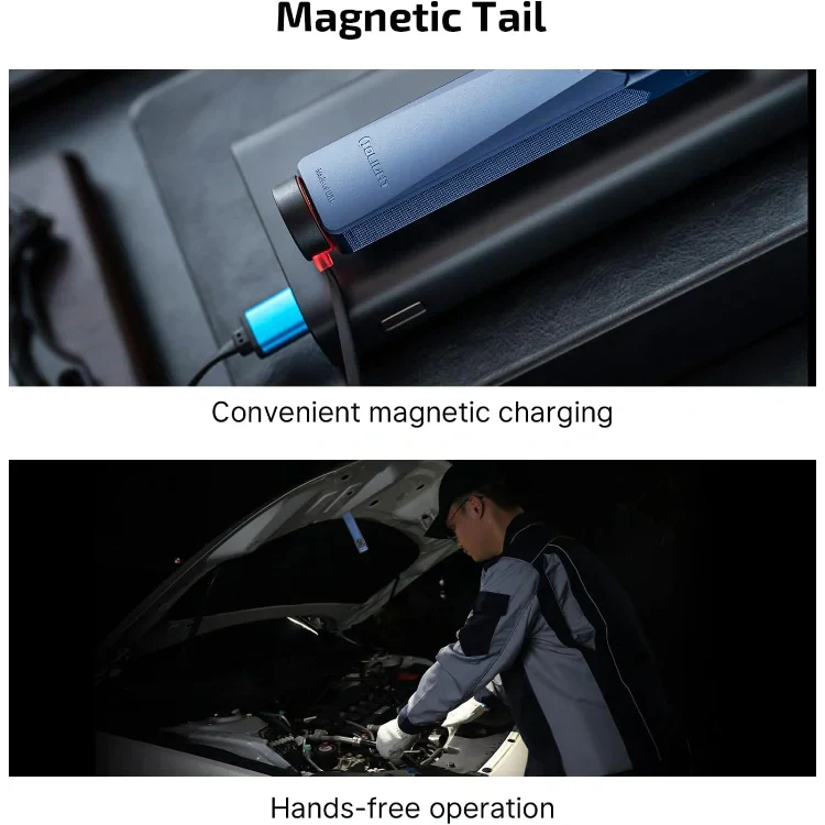 OLIGHT ARKFELDULTRA3RNBCW Arkfeld Ultra 3-in-1 EDC Flashlight with O-aluminum Material  Color - Navy Blue NW(4000K~5000K)