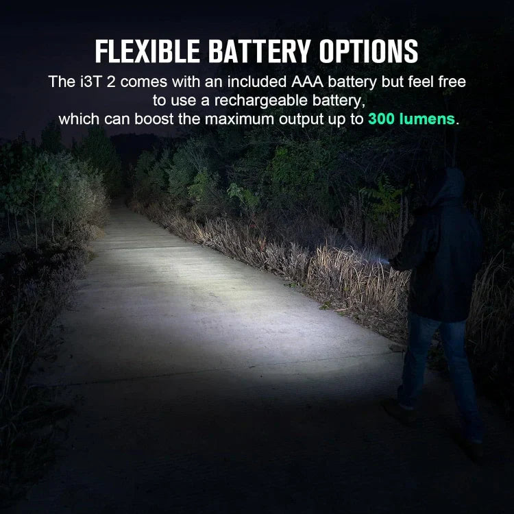 OLIGHT I3T2DGPNGDBK i3T 2 EOS Small EDC Flashlight - Dragon & Phoenix Golden Black