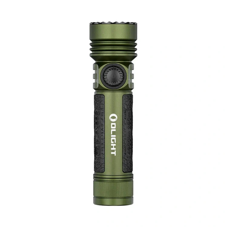 OLIGHT SEEKER4PROODG Seeker 4 Pro High Power Flashlight - OD Green CW(5700~7000K)