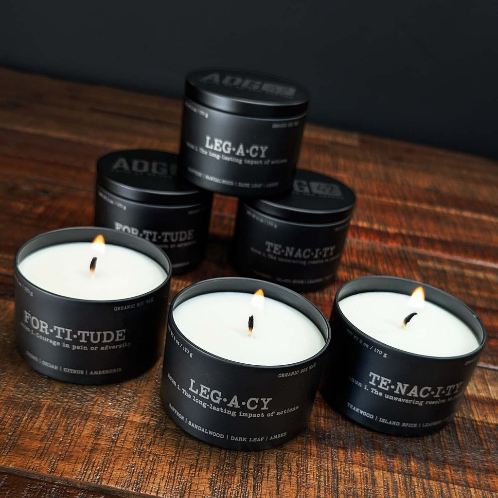 Motivational Candles | Laser Engraved | All Natural