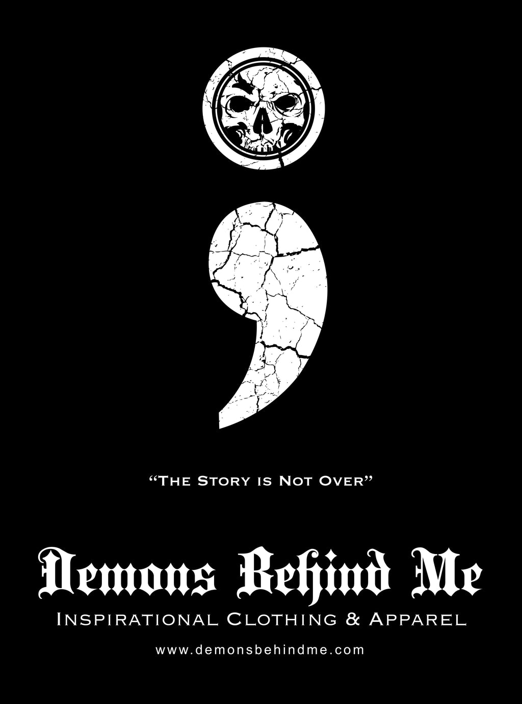 Mens Semicolon Light-Weight T-Shirt