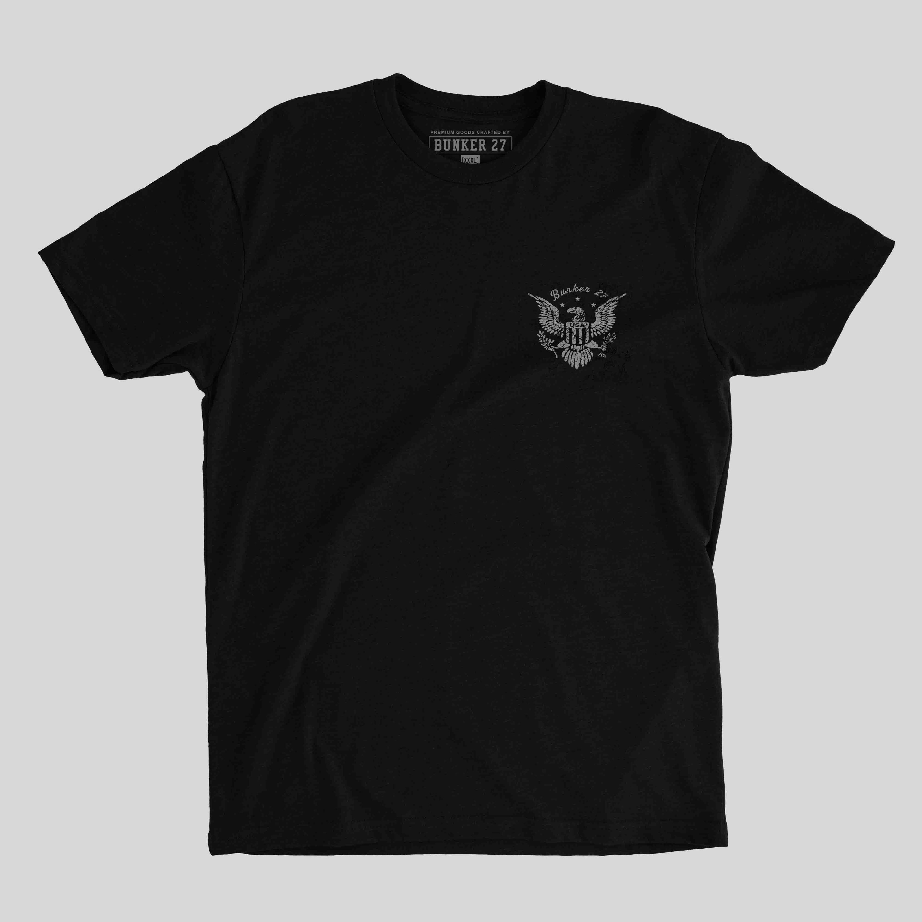 Tethered Flag 1776 - Black