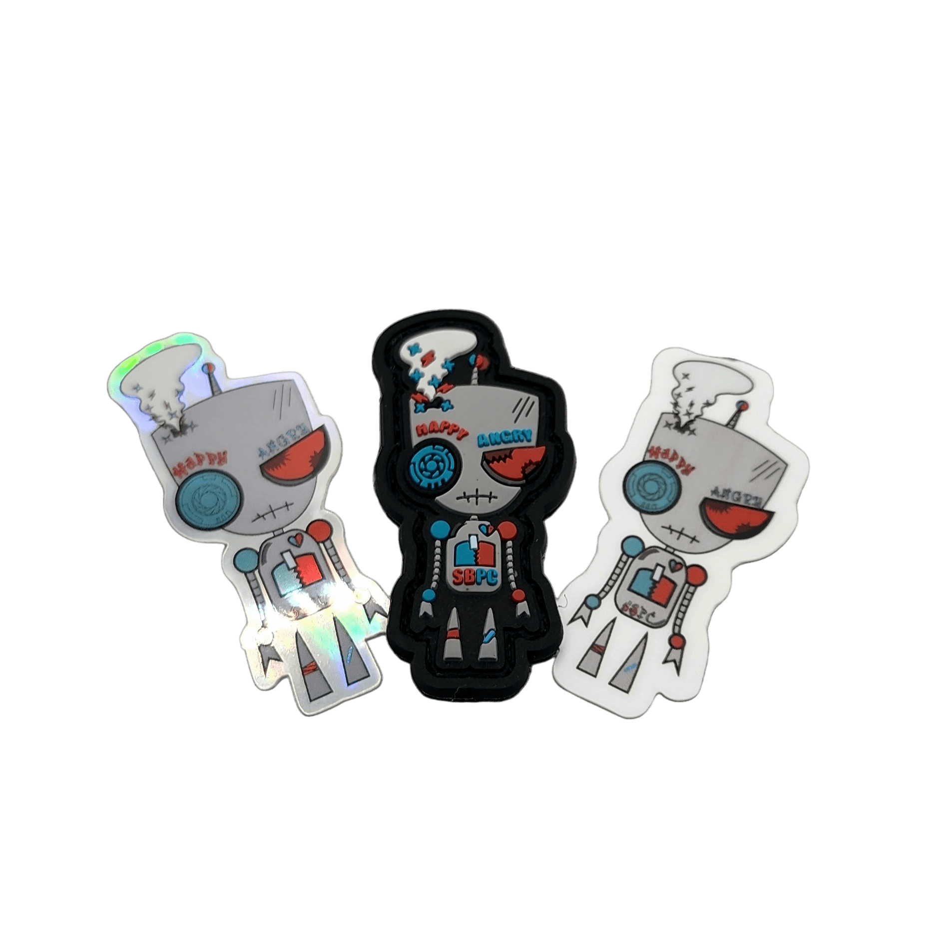 Bipolar Bot PVC Patch – Mood Swing EDC Patch