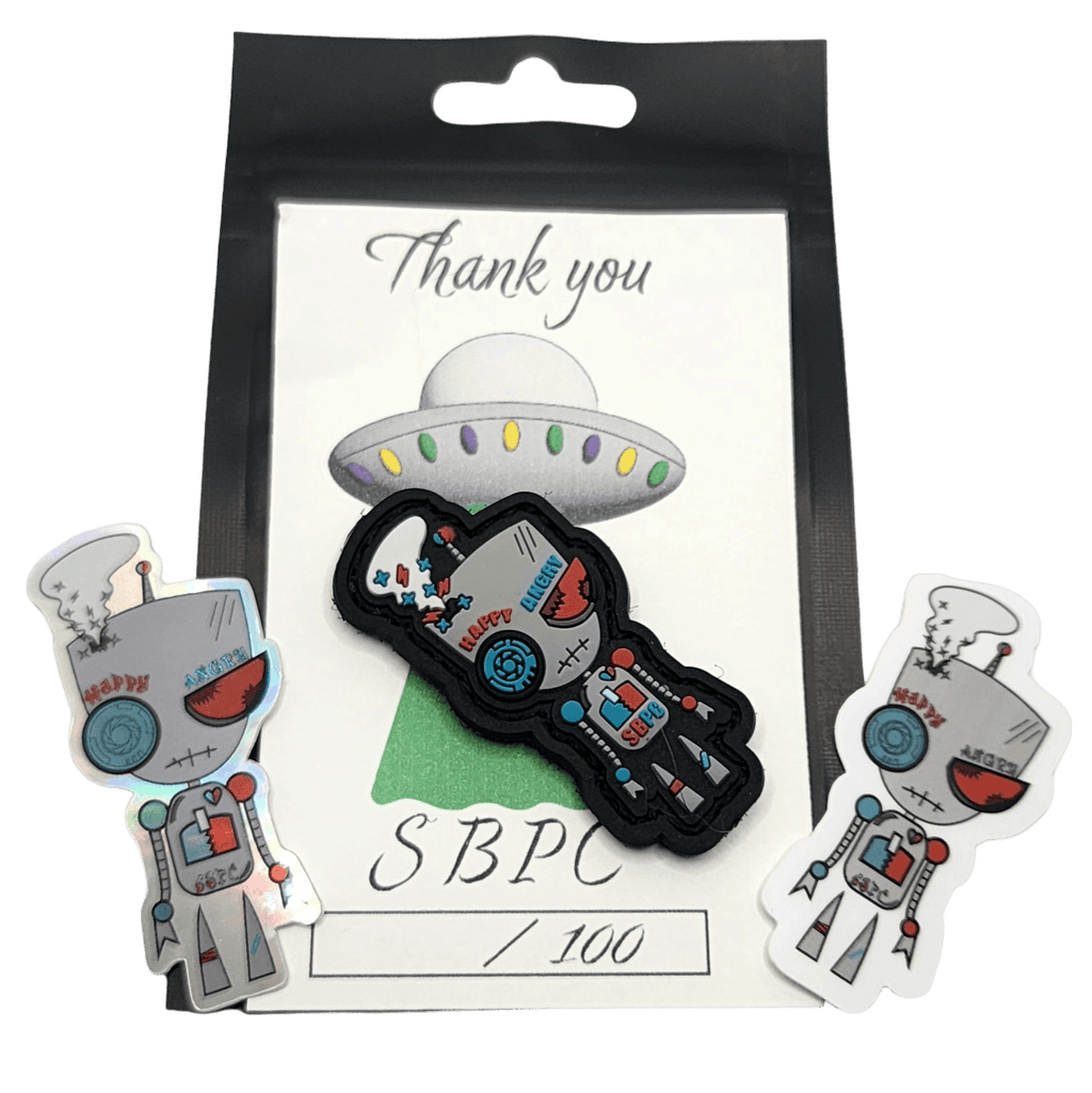 Bipolar Bot PVC Patch – Mood Swing EDC Patch