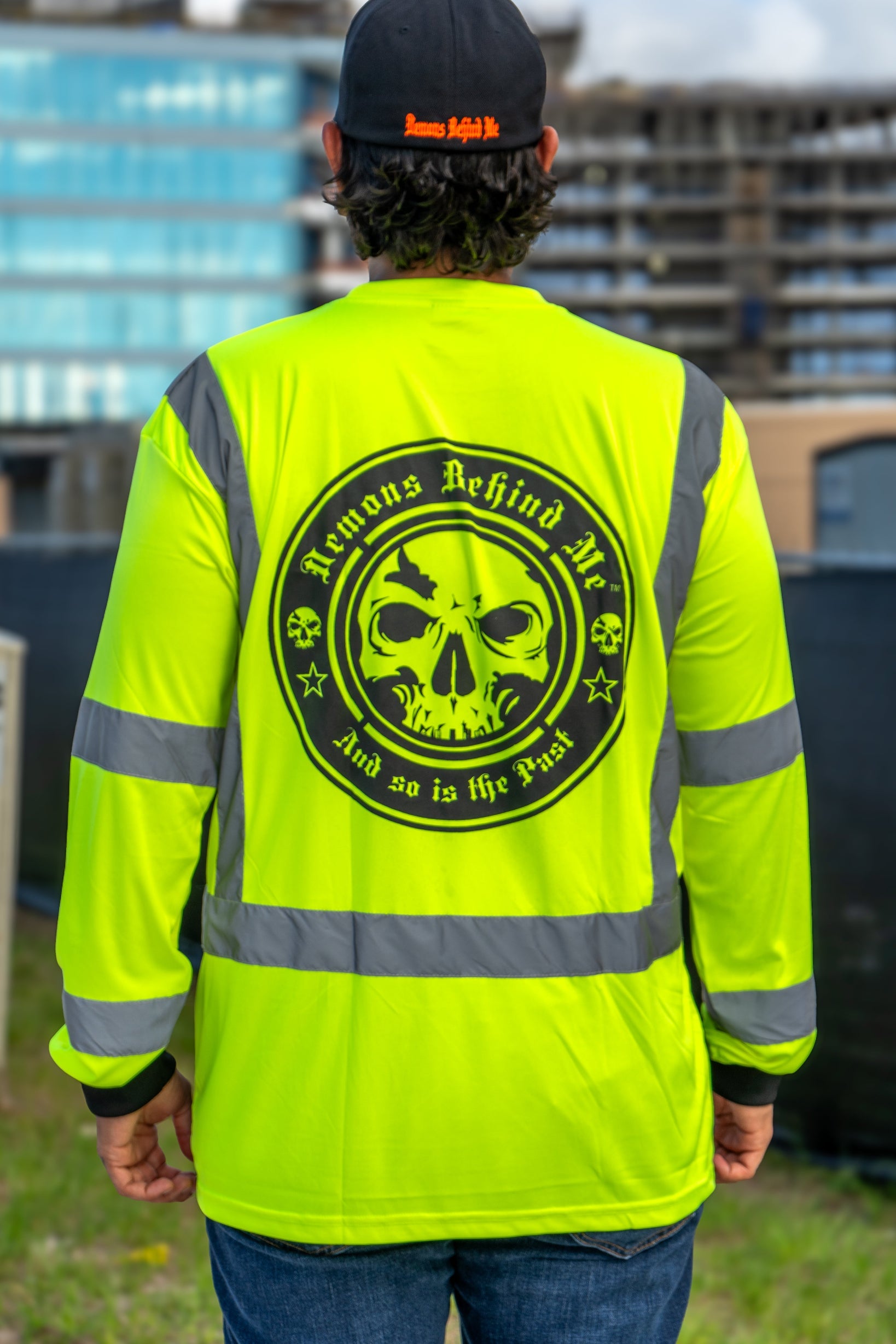 Premium, Class 3 Branded Hi-Vis Long Sleeve T-Shirt