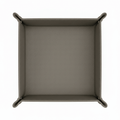 Leather catchall tray customize laser engraving desk organizer tray