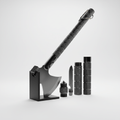 Stainless steel survival axe hammer | Camping, Rock Climbing