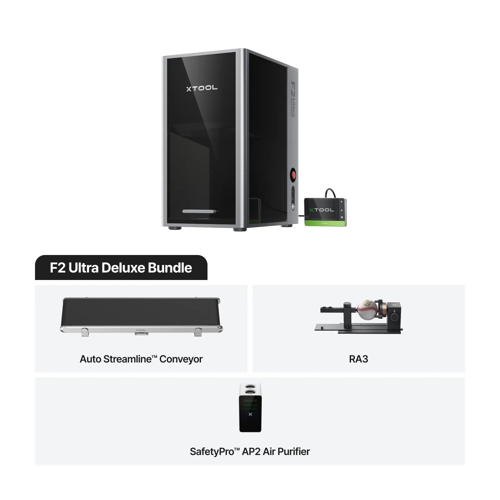 xTool F2 Ultra 60W MOPA & 40W Diode Dual Laser Engraver