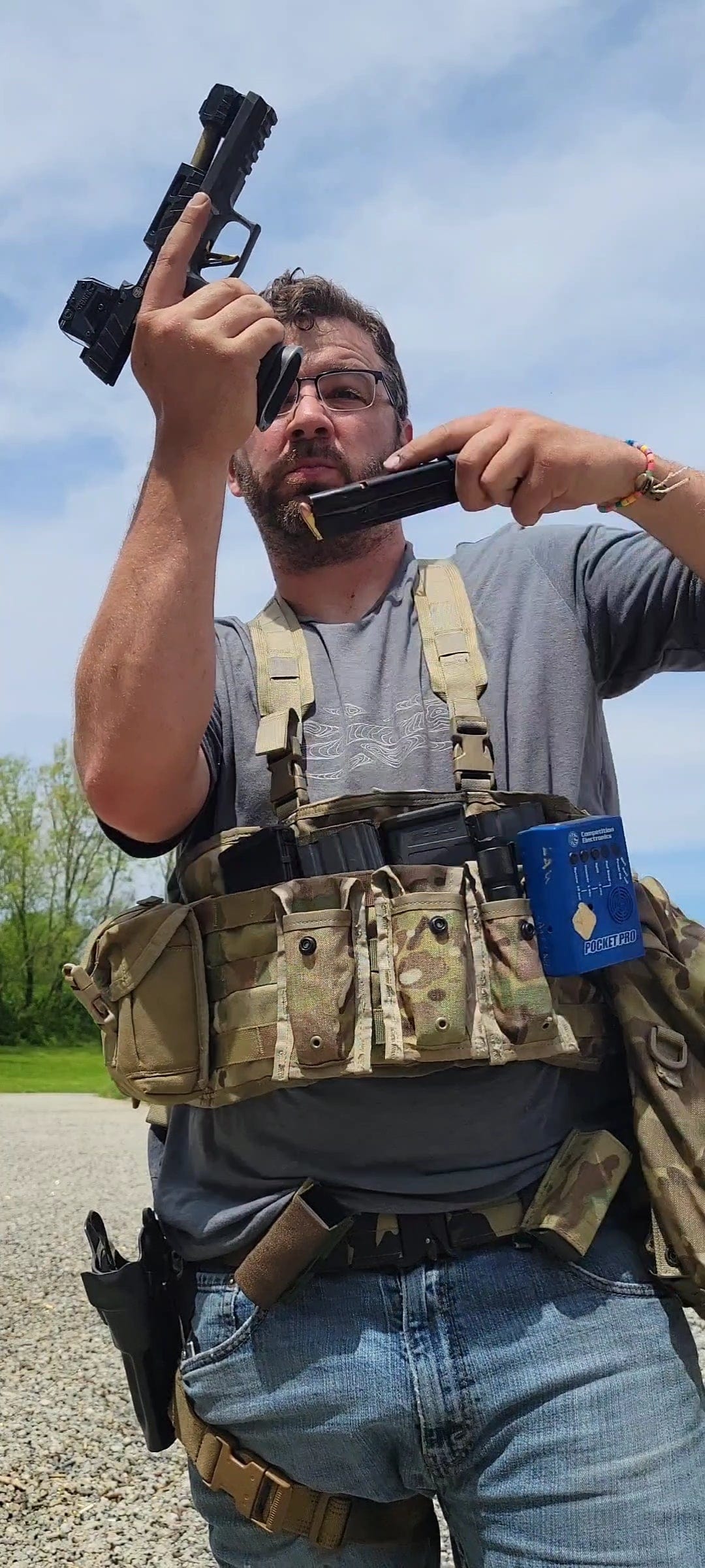 Multi-cam Tactical Assault Panel.