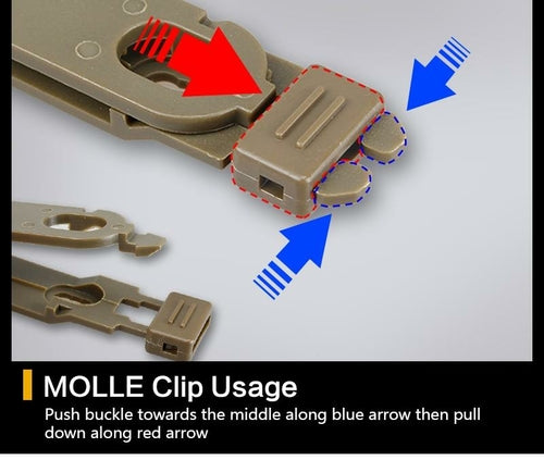 Tactical Magazine Pouch MOLLE Mag Holder Rifle Mag Pouch  9mm Mag