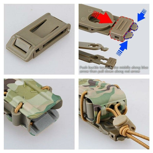 Tactical Magazine Pouch MOLLE Mag Holder Rifle Mag Pouch  9mm Mag