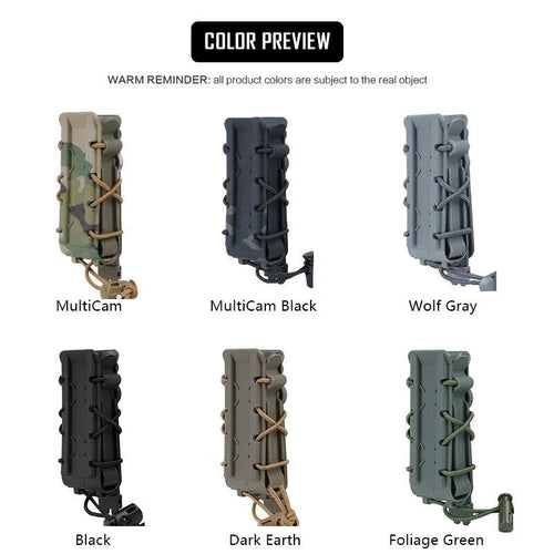 Tactical Magazine Pouch MOLLE Mag Holder Rifle Mag Pouch  9mm Mag