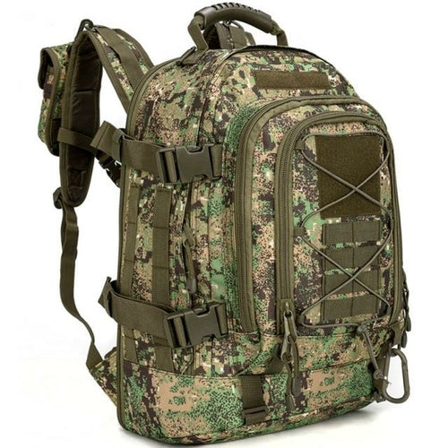 60L Outdoor Military Rucksacks 1000D Nylon Waterproof Tactical
