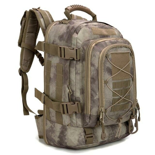 60L Outdoor Military Rucksacks 1000D Nylon Waterproof Tactical