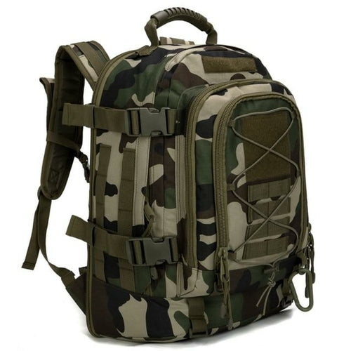 60L Outdoor Military Rucksacks 1000D Nylon Waterproof Tactical
