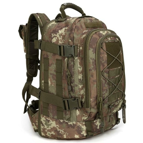 60L Outdoor Military Rucksacks 1000D Nylon Waterproof Tactical