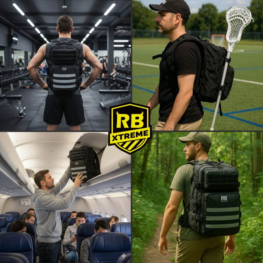 Riderbag Xtreme 30L Tactical Backpack - Black