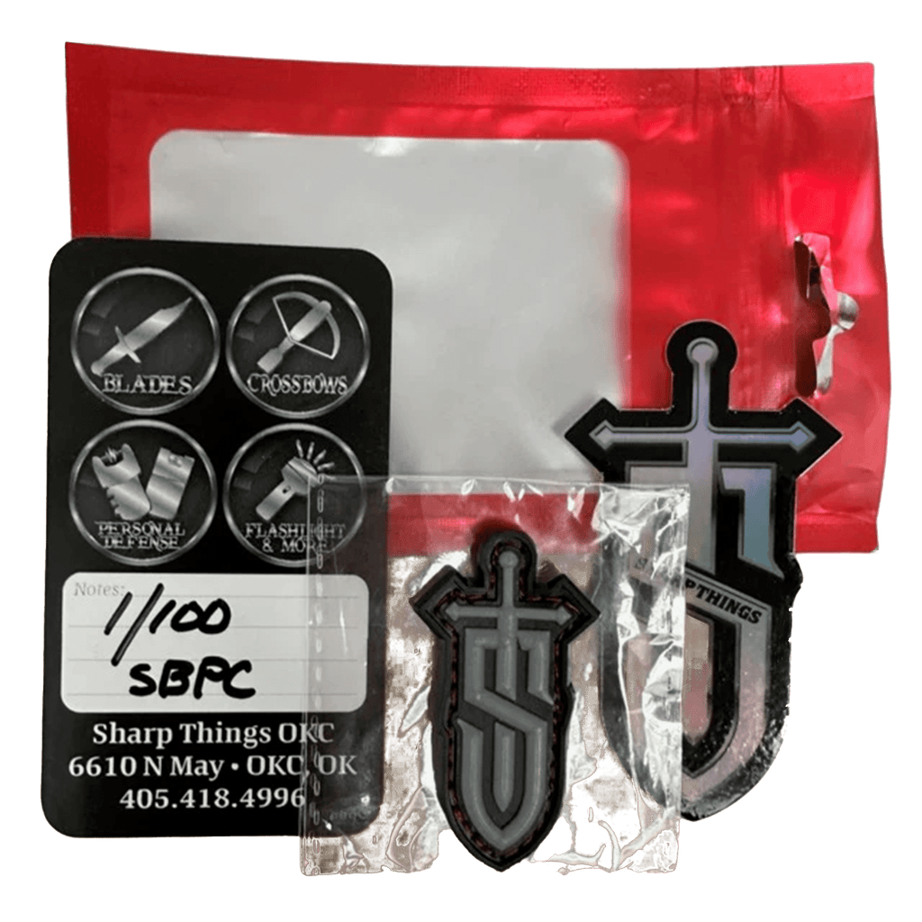Sharp Things Emblem Patch – Tactical PVC Velcro Patch