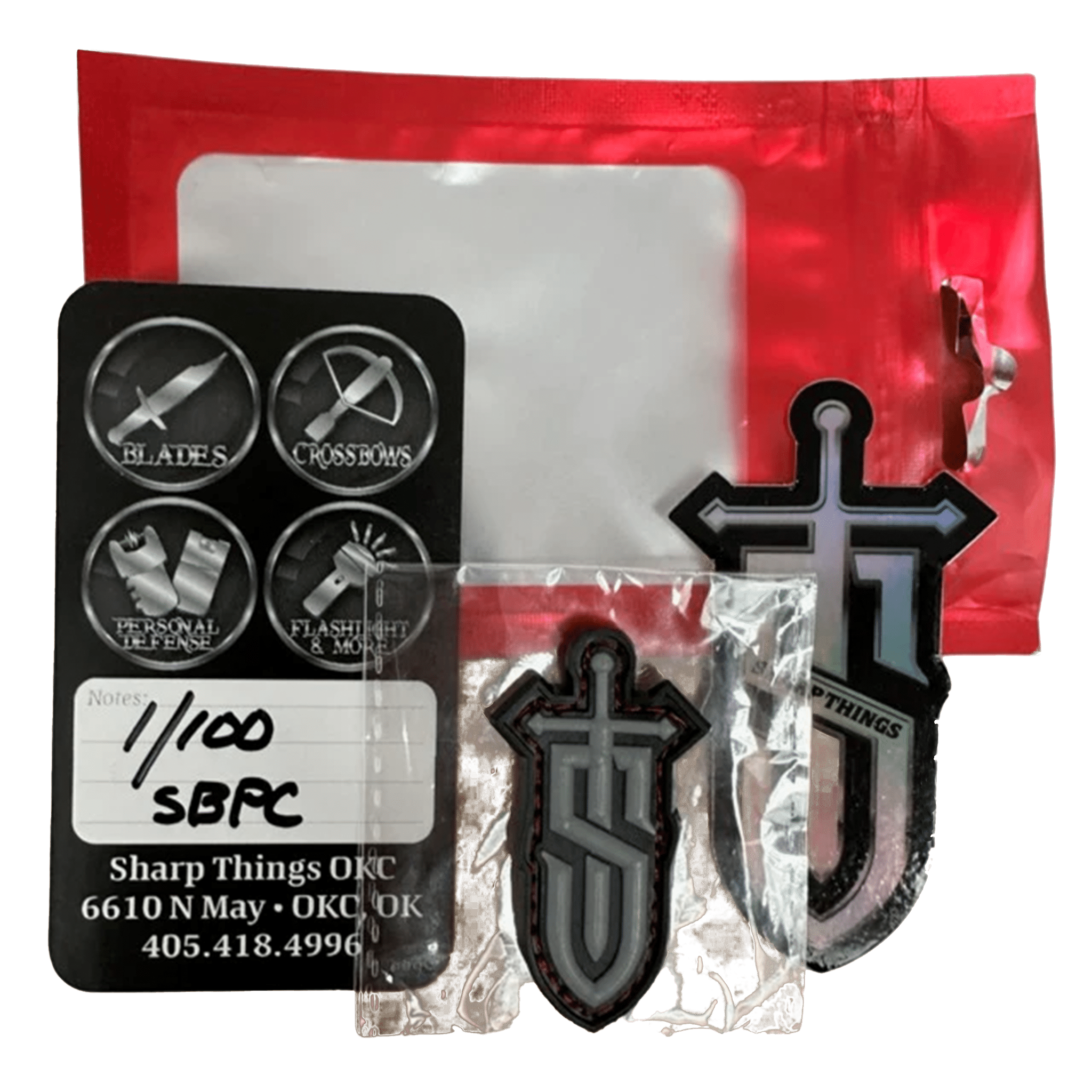 Sharp Things Emblem Patch – Tactical PVC Velcro Patch