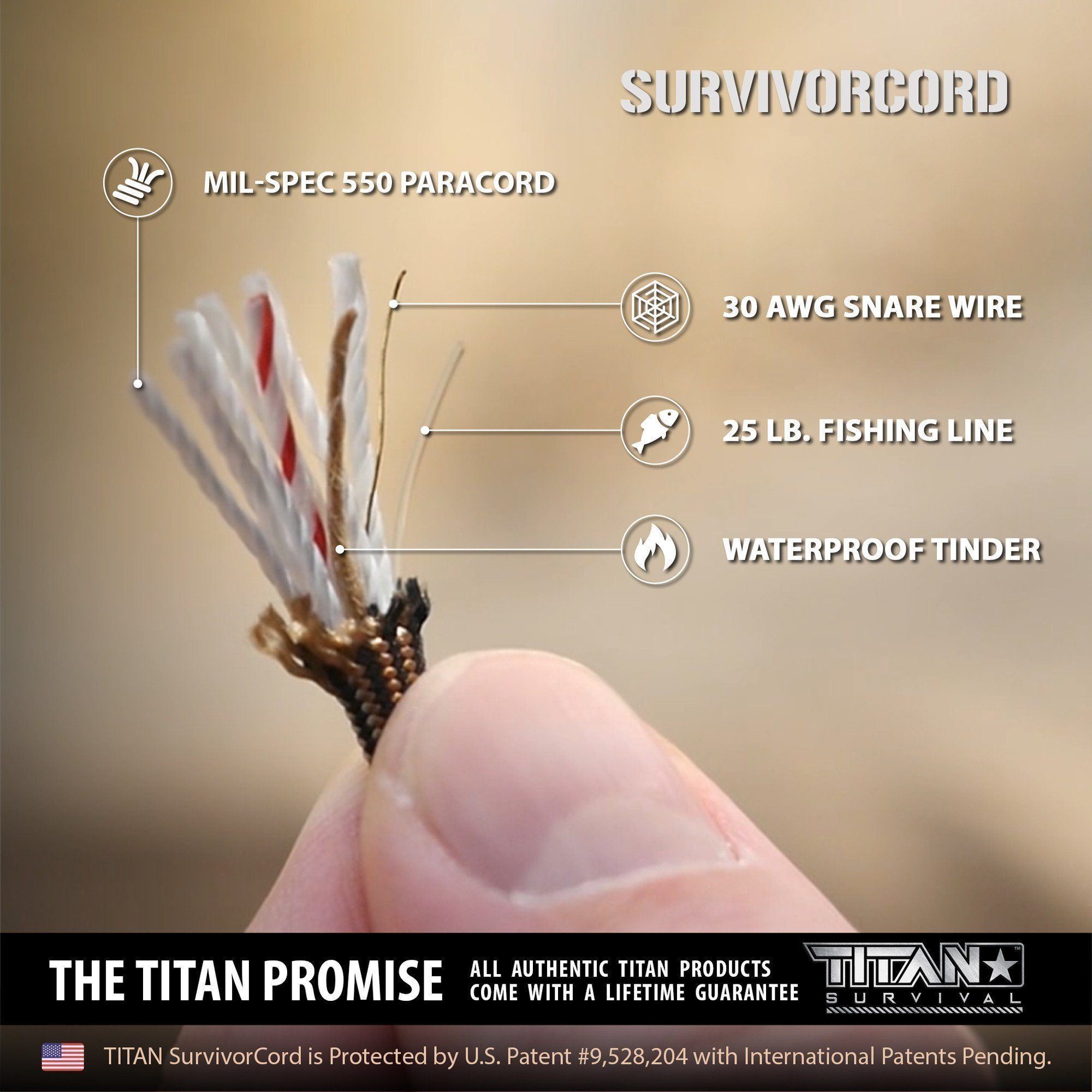 SurvivorCord | COYOTE BROWN